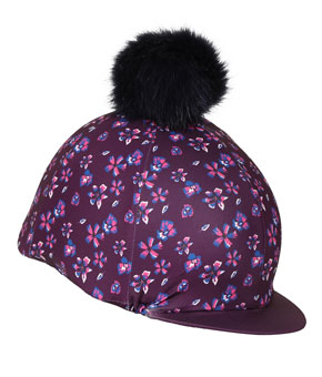 Aubrion Young Rider Hyde Park Hat Silk - Flower