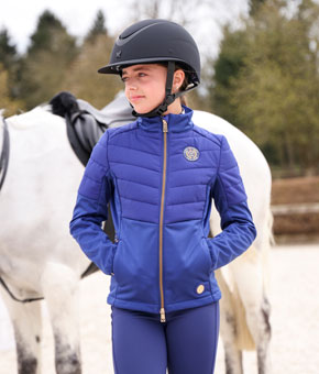 Aubrion Young Rider Team Insulated Jacket - Navy