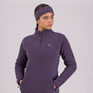 Aubrion Restore Half Zip Fleece - Purple