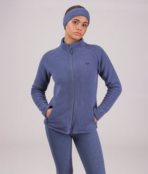 Aubrion Restore Full Zip Fleece - Blue