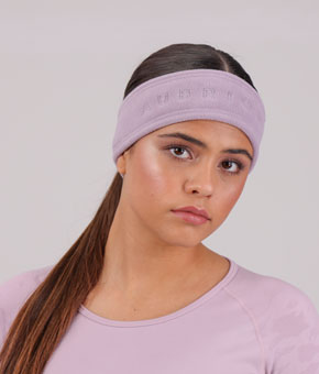 Aubrion Fleece Headband - Mauve