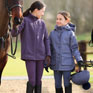 Aubrion Young Rider Restore Full Zip Fleece - Purple