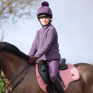 Aubrion Young Rider Restore Full Zip Fleece - Purple