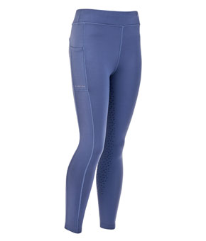 Aubrion Young Rider Shield Riding Tights - Blue