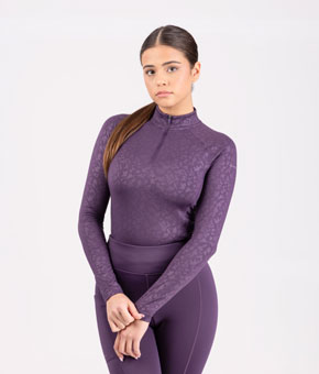 Aubrion Revive Winter Base Layer - Purple