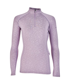 Aubrion Revive Long Sleeve Base Layer - Mauve