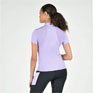 Dublin Tabby Short Sleeve Riding Top - Mauve