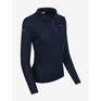 LeMieux Long Sleeve Sport Polo Shirt - Navy