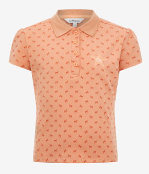 LeMieux Mini Polo Shirt - Sherbert