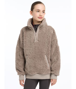 LeMieux Young Rider Tia Teddy Fleece - Ash