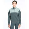 LeMieux Young Rider Kate Quarter Zip Sweat - Petrol/Glacier