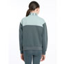 LeMieux Young Rider Kate Quarter Zip Sweat - Petrol/Glacier