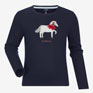 LeMieux Mini Jessie Long Sleeve Top - Navy