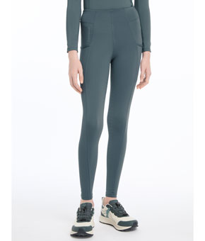 LeMieux Orla Pull On Tights - Petrol