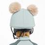 LeMieux Double Pom Hat Silk - Glacier