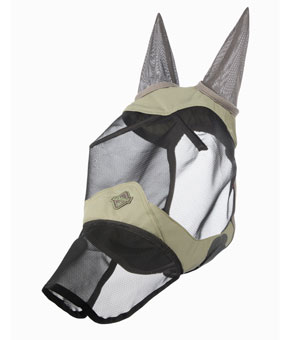 LeMieux Visor-Tek Full Fly Mask - Fern