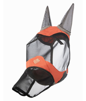 LeMieux Visor-Tek Full Fly Mask - Apricot