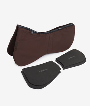 LeMieux ProSorb Plain 2 Pocket Half Pad - Brown