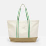 Joules Promenade Canvas Beach Bag - Cream