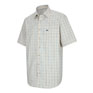 Hoggs Of Fife Kessock Short Sleeve Tattersall Shirt - Brown/Blue