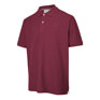 Hoggs Of Fife Largs Pique Polo Shirt - Bordeaux