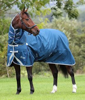 Shires Highlander Original 50 Combo Turnout Rug - Ocean