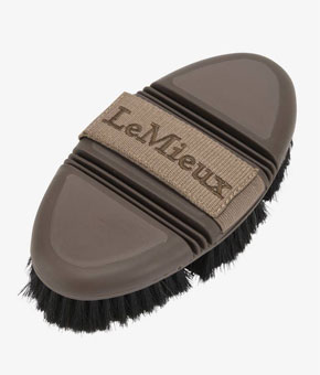 LeMieux Flexi Horse Hair Body Brush - Walnut