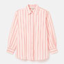 Joules Amilla Striped Cotton Shirt - Pink/White