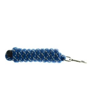 Hy Equestrian Fleck Lead Rope - Blue