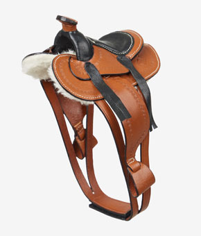 LeMieux Toy Pony Western Saddle - Tan