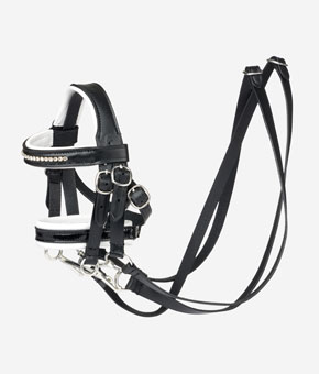 LeMieux Toy Pony Double Bridle Black