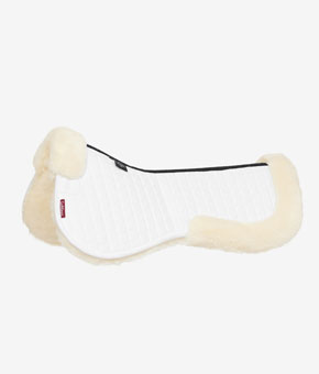 LeMieux Merino Plus Half Pad - White/Natural