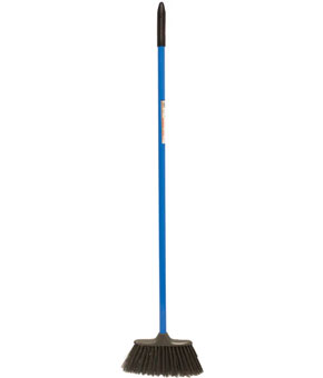 Red Gorilla Poly Yard Broom - Blue