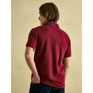 Joules Woody Regular Fit Cotton Pique Polo Short - Burgundy Red