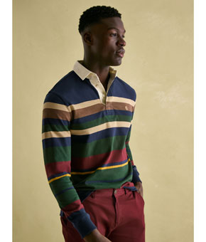 Joules Onside Rugby Shirt - Multi Striped