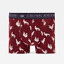 Joules Crown Joules Pack Of Two Cotton Briefs - Navy/Red