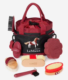 LeMieux Mini Groomin Set - Red