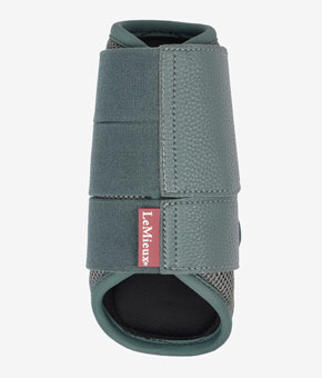 LeMieux Mesh Brushing Boots - Petrol