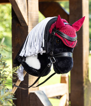 LeMieux Hobby Horse Fly Hood - Ember