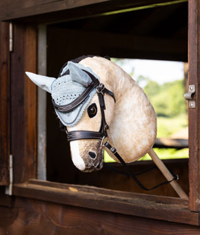 LeMieux Hobby Horse Fly Hood - Glacier