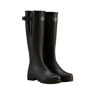 Le Chameau Ladies Vierzonord Neoprene Lined Boot - Black