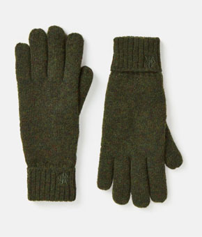 Joules Berwick Thinsulate Lined Gloves - Green