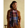 Joules Langtree Scarf Berry Navy