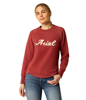 Ariat Benicia Sweatshirt - Burnt Russet