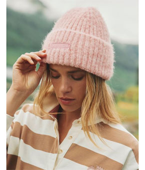 Joules Caversham Beanie Hat - Pink