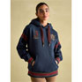 Joules Newham Embellished Hoodie - Navy