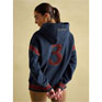 Joules Newham Embellished Hoodie - Navy