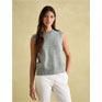 Joules Holly Regular Fit Knitted Vest - Grey