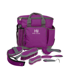 Hy Sport Active Complete Grooming Bag - Amethyst Purple