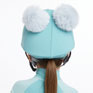 LeMieux Mini Double Pom Pom Hat Silk - Lagoon